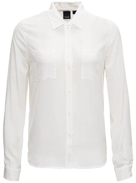 Pinko Button Detailed Shirt | Cettire Global