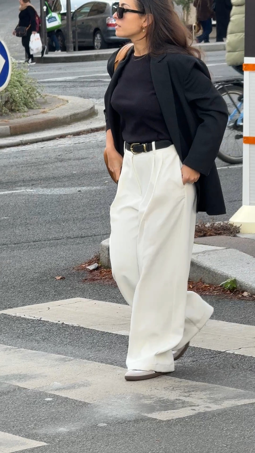 Cute Paris outfit check ❤️ love a nice pair of white tailored trousers! They’re so chic ❤️ wearing size small/4

#LTKStyleTip #LTKTravel #LTKWorkwear