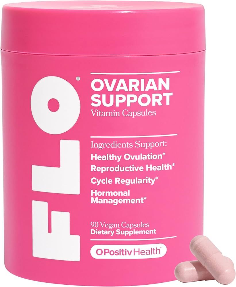 FLO Ovarian Health Support - Hormone Balance for Women, Inositol Supplement with DIM, Myo-Inosito... | Amazon (US)