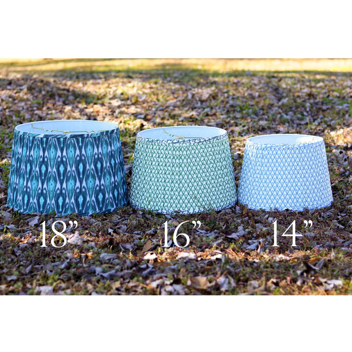 Empire Hardback Lampshade With Washer Fitter, White | Wayfair North America