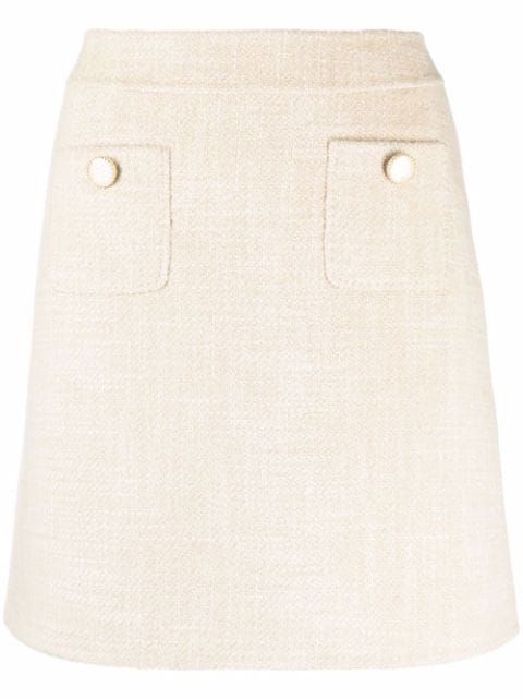 tweed mini skirt | Farfetch (UK)