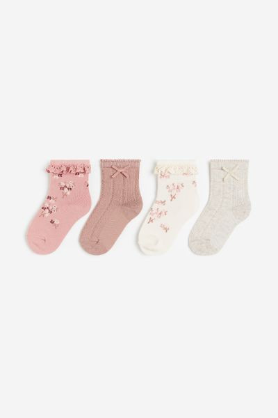 4-pack Socks | H&M (US + CA)