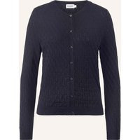Hessnatur Strickjacke blau | Breuninger (DACH)