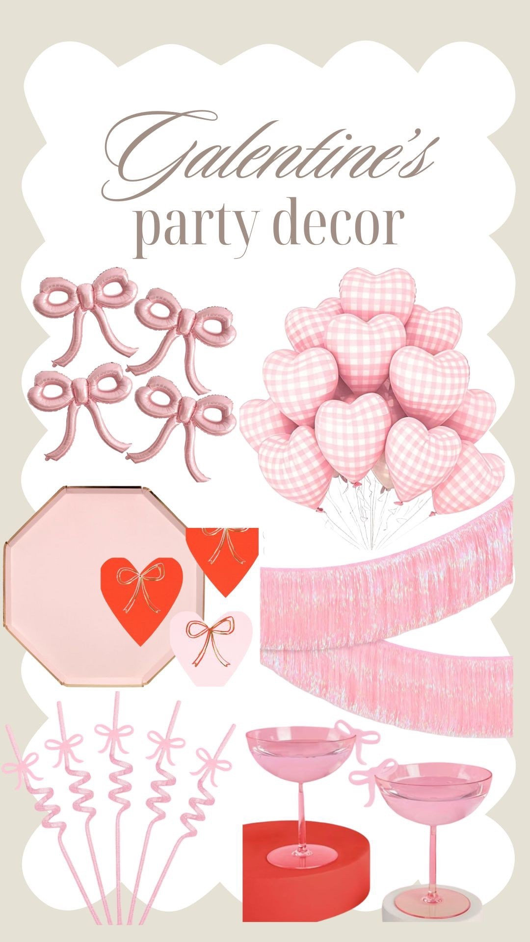 Galentines day party decor! If I was hosting I would buy all of this! It’s all SO cute! 

Galentine’s day, Galentine’s day decor, Galentine’s day party decor, Valentine’s Day 



#LTKValentine #LTKSeasonal