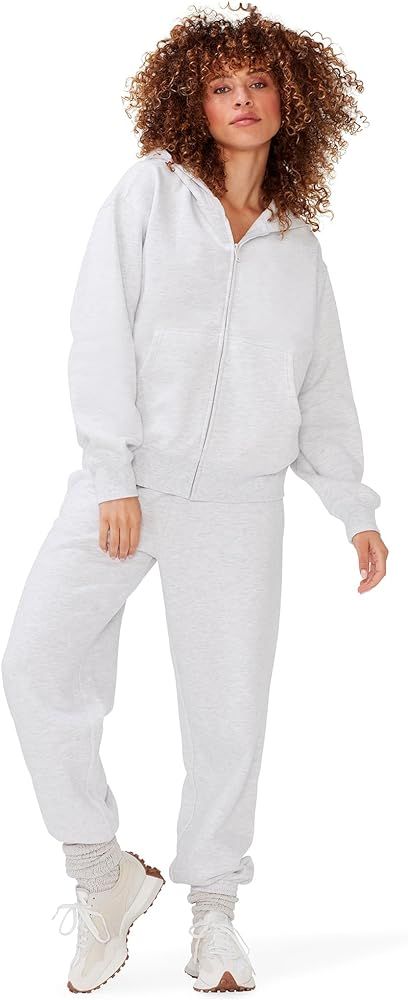 KUT & SO Womens Sweatsuits – Oversized Track Suit 2-Piece Set Includes Zip Hoodie and High-Rise... | Amazon (US)