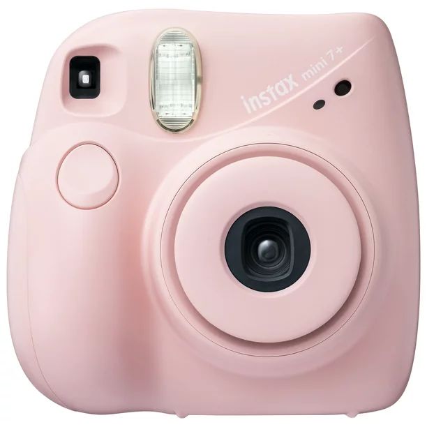 Fujifilm INSTAX Mini 7+ Bundle (10-Pack Film, Album, Camera Case, Stickers), Light Pink - Walmart... | Walmart (US)