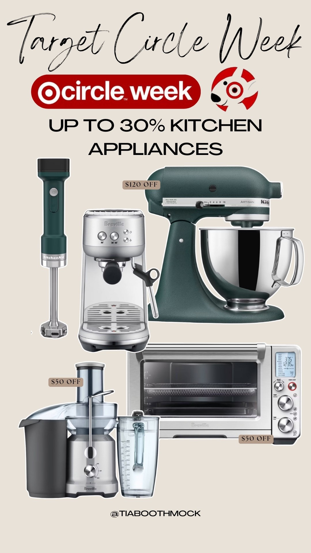 Up to 30% off kitchen appliances during circle week at Target 🤍

#LTKHome #LTKSaleAlert