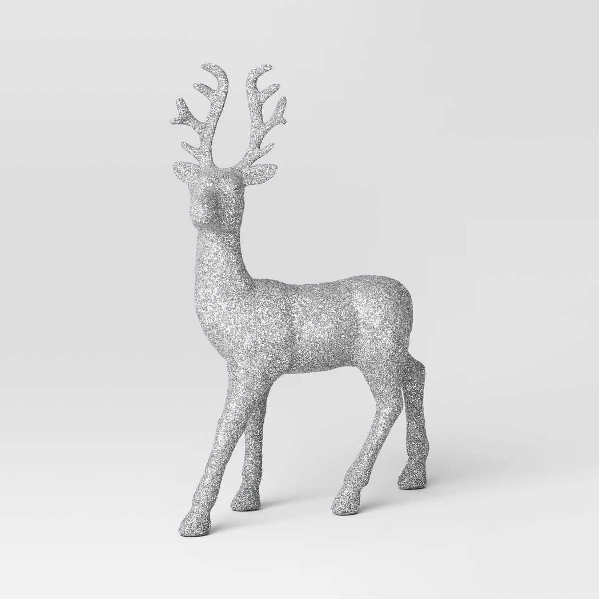 Glittered Deer Christmas Animal Sculpture - Wondershop™ | Target