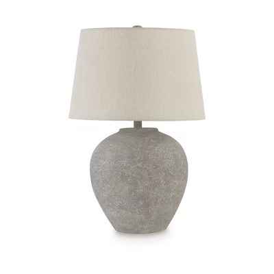 Signature Design by Ashley Casual Dreward Table Lamp  Distressed Gray | Target