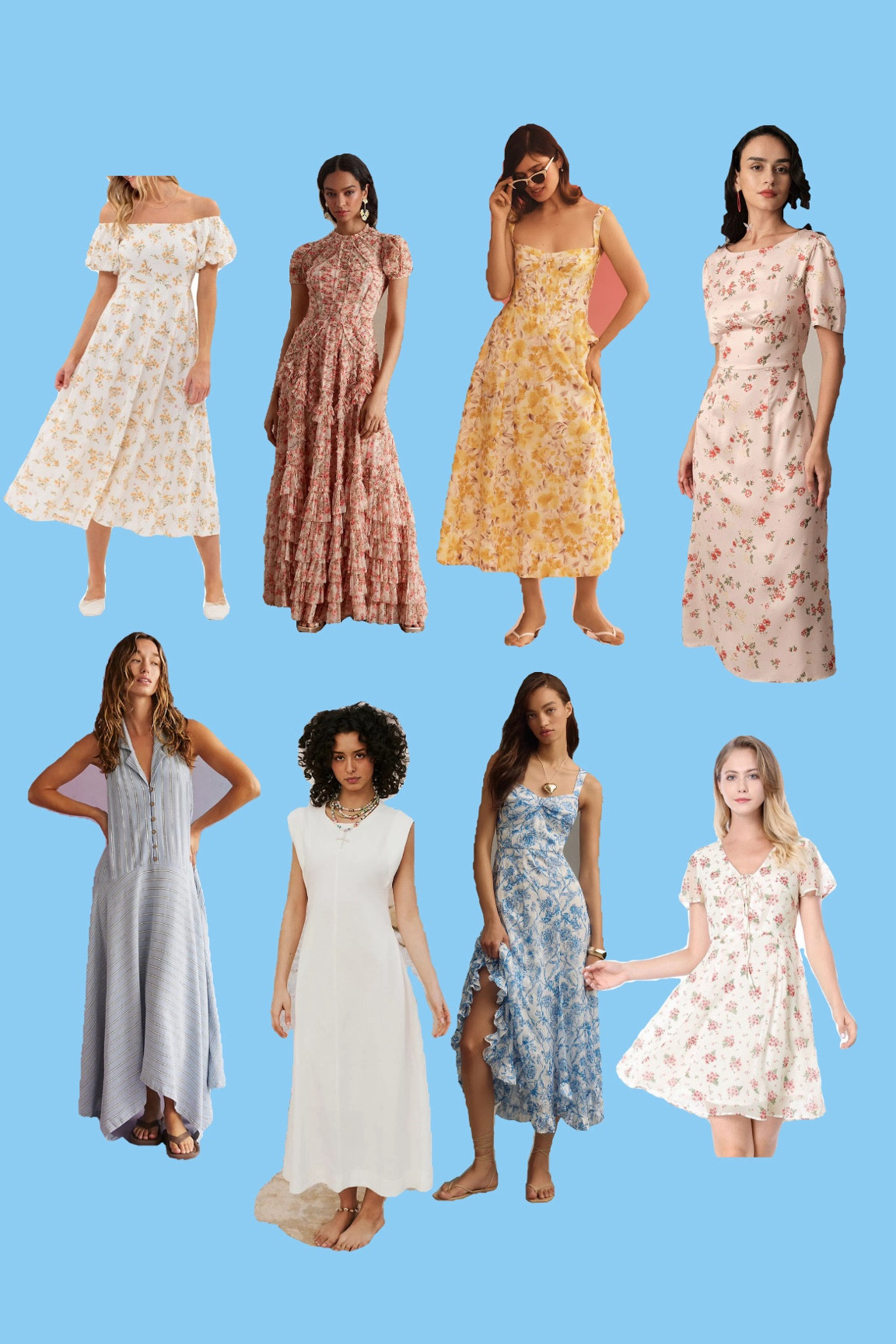 summer dresses / white dresses / floral dresses

#LTKmidsize #LTKxTarget #LTKstyletip