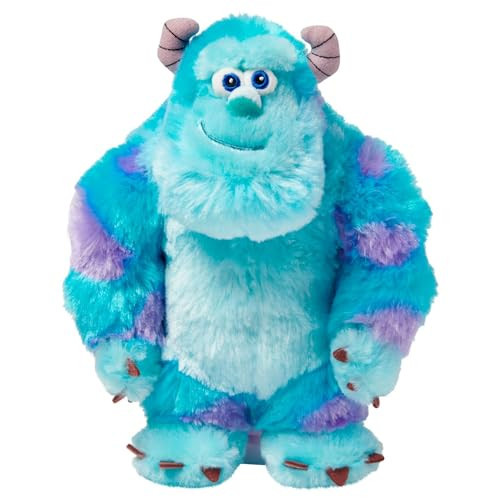 Disney Store Official Sulley Plush Toy - Soft 9-Inch Cuddly Monster from Pixar's Monsters, Inc. - Iconic Blue & Purple Design - Perfect Collectible & Cozy Companion for Fans and Kids Everywhere | Amazon (US)