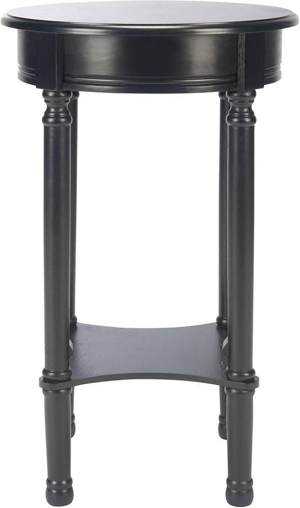 Safavieh Home Collection Tinsley Black Bottom Shelf Round Accent Table ACC5717B, 15.8" W x 15.8" ... | Amazon (US)
