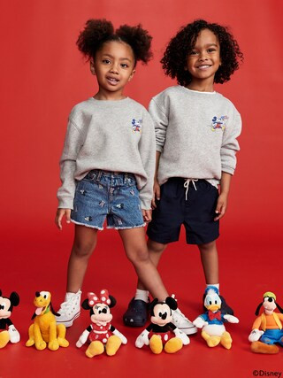 Old Navy x Disney© Mickey Mouse Oversized Flag Graphic Sweatshirt for Toddler Boys | Old Navy (US)