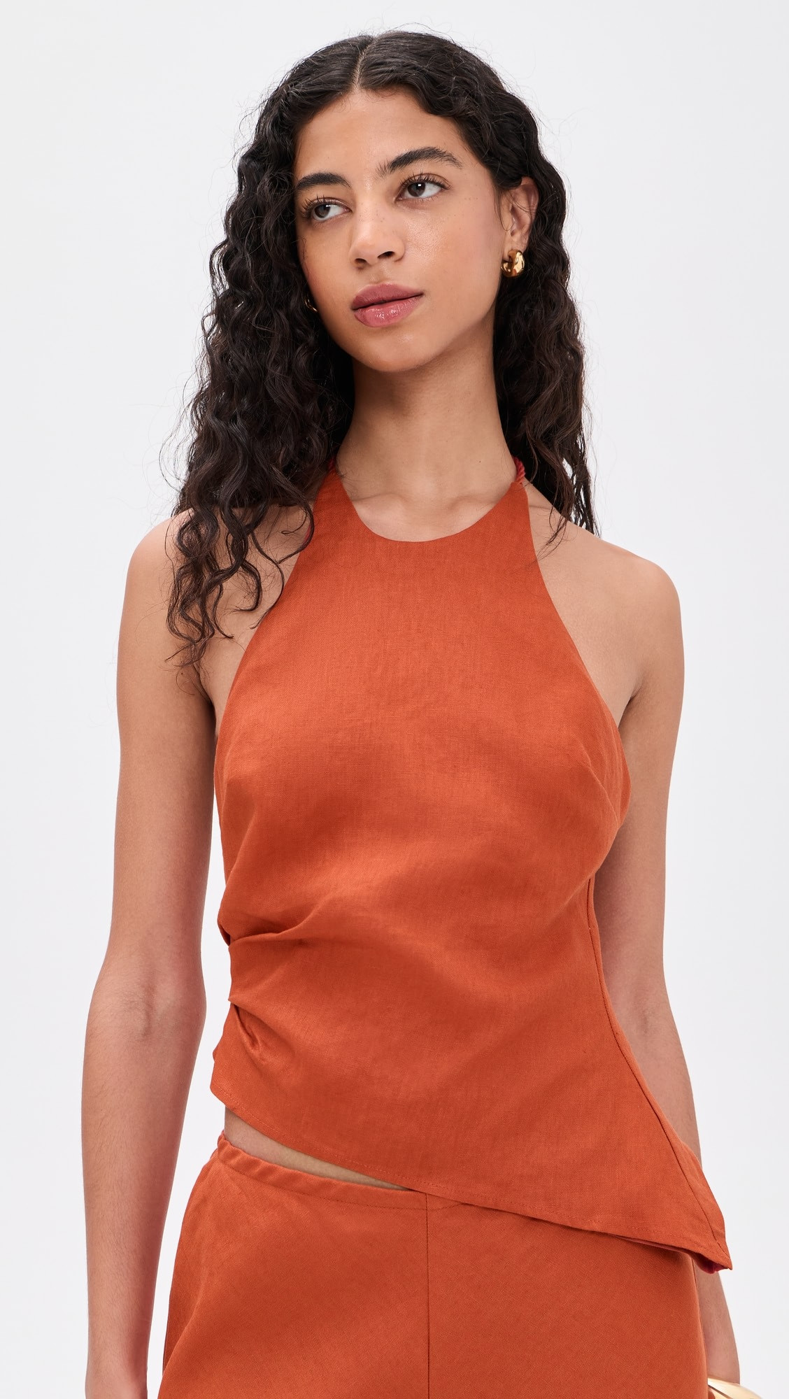 Reformation Reese Linen Top | Shopbop | Shopbop