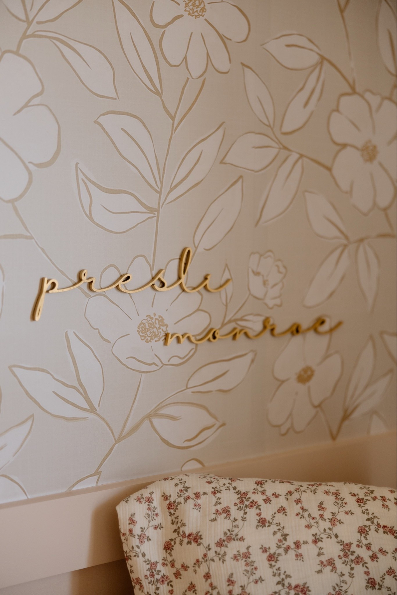 Nursery name sign 🎀✨🧸

#LTKmomlife #LTKHome #LTKBaby