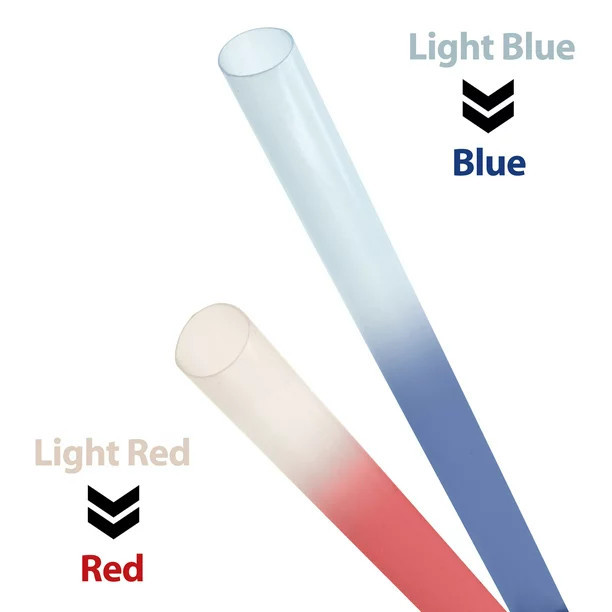 Patriotic Color Changing Straws, 12Ct -Way to Celebrate | Walmart (US)