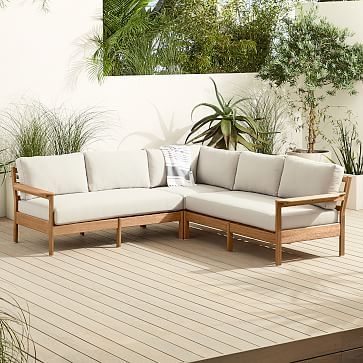 Build Your Own - Playa Outdoor Sectional | West Elm (US)