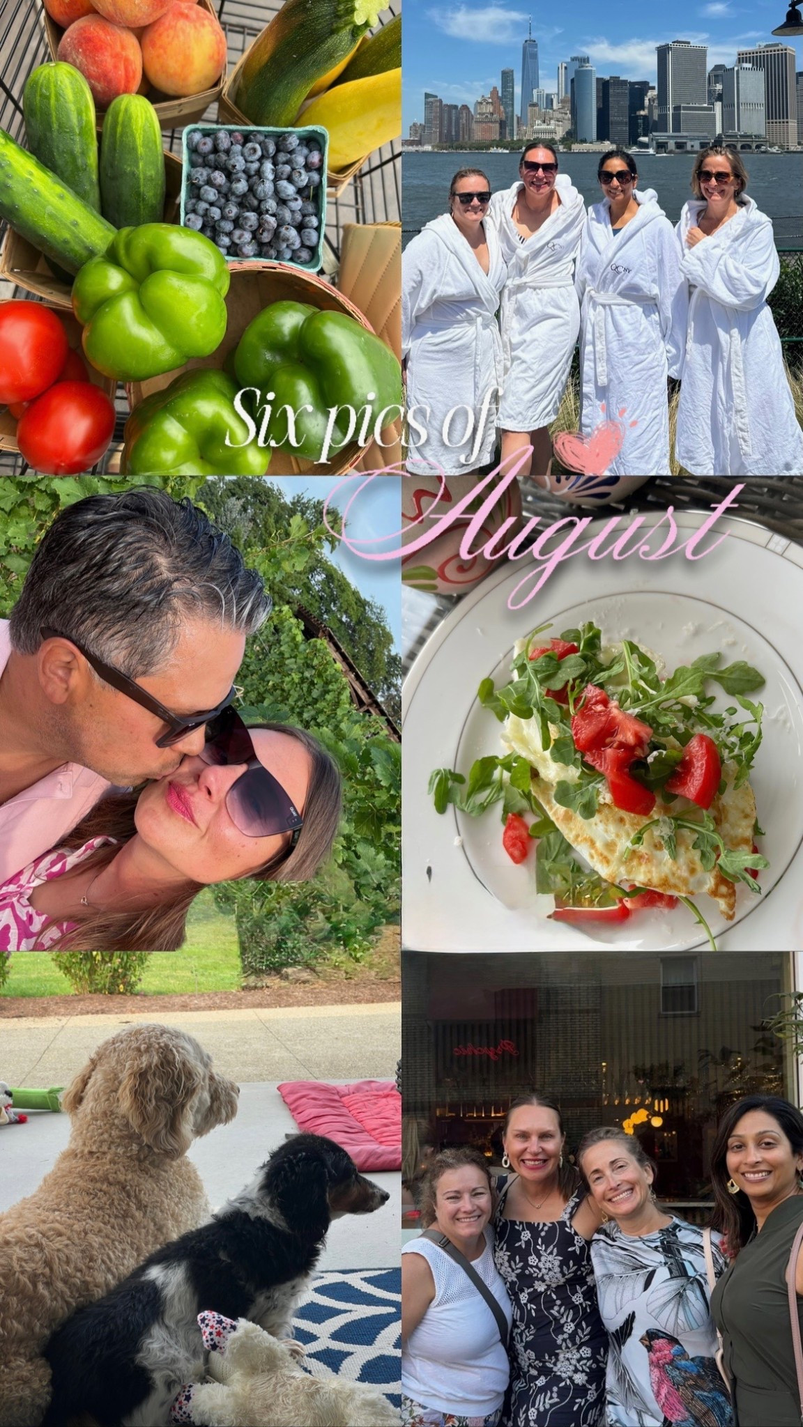 August was absolutely amazing! NYC girls trip, romantic Niagara-on-the-Lake getaway, my dear friend’s lake house, farmers markets and Sunday brunches on the patio. 
.
#celebratesavvy
#luxurytravel
#luxelifestyle
#luxurytravelandstyle
#fashionmeetstravel
#travelmeetsfashion
#fashionover40
#whattowearnow
#girlsgetawayoutfits
#ootdfall





#LTKTravel #LTKSeasonal #LTKOver40