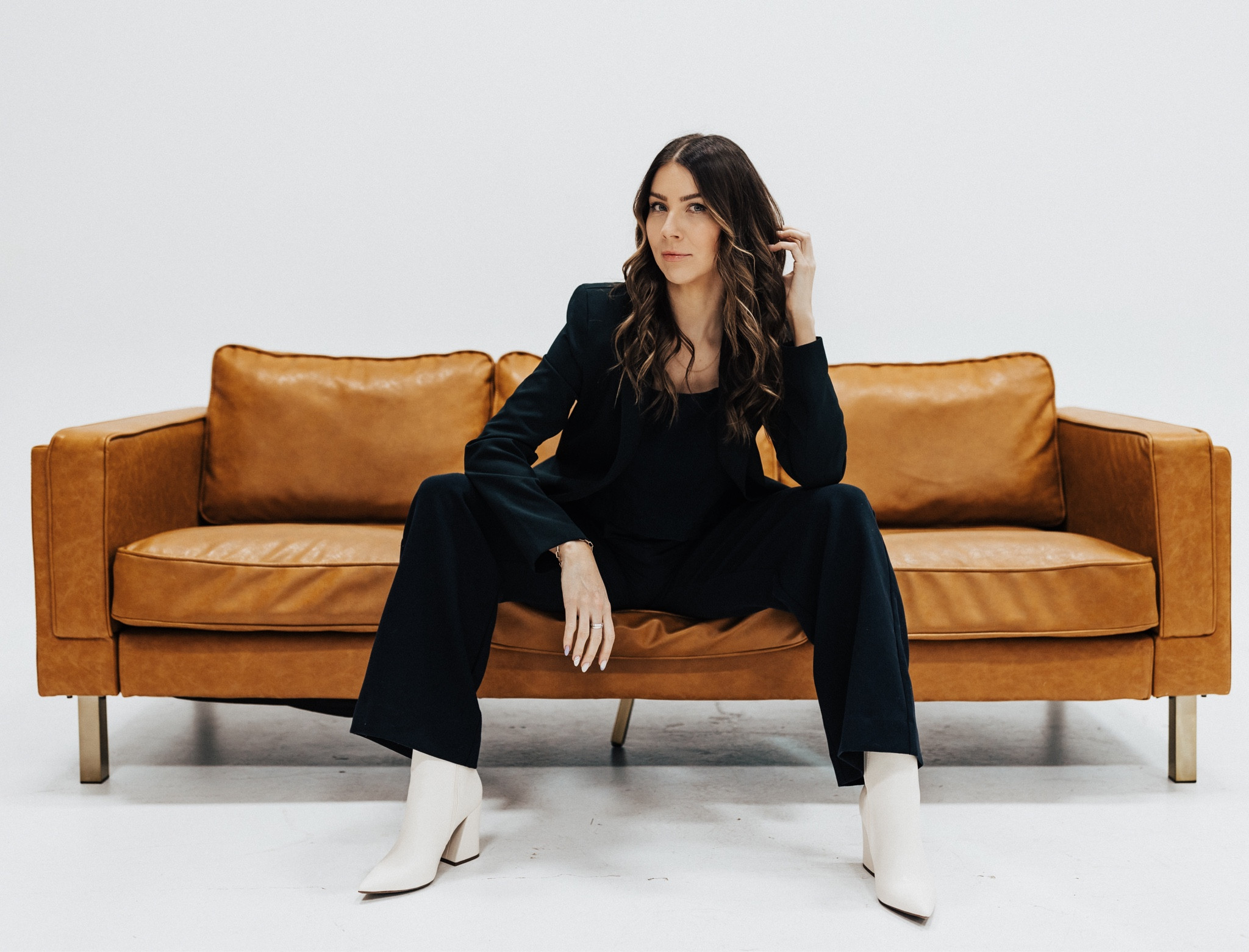 Want to feel powerful? Wear this! 
Jacket is oversized so I sized down to a small and it’s perfect. 
Size up in boots as well! 

#LTKshoecrush #LTKworkwear #LTKstyletip