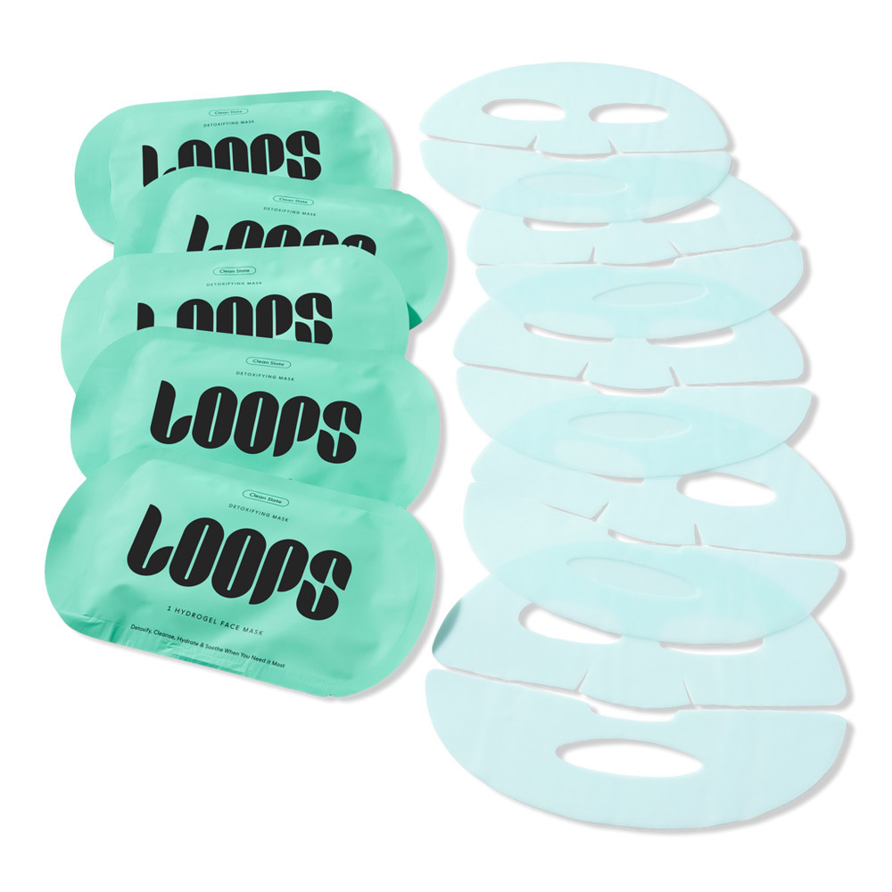 LOOPS Clean Slate Detoxifying Face Mask 5 Piece Set | Ulta
