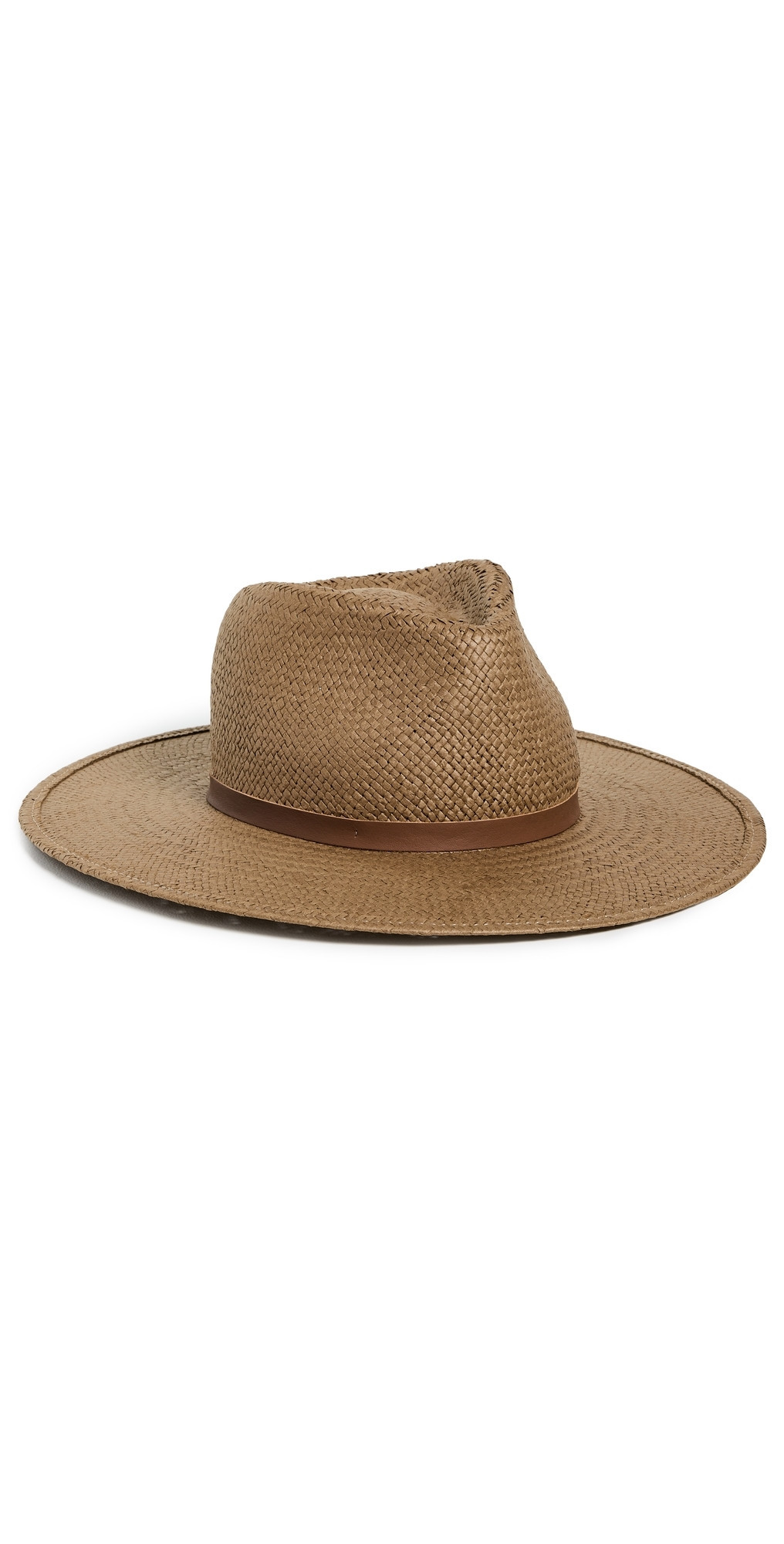 Janessa Leone Sherman Hat Brown L | Shopbop