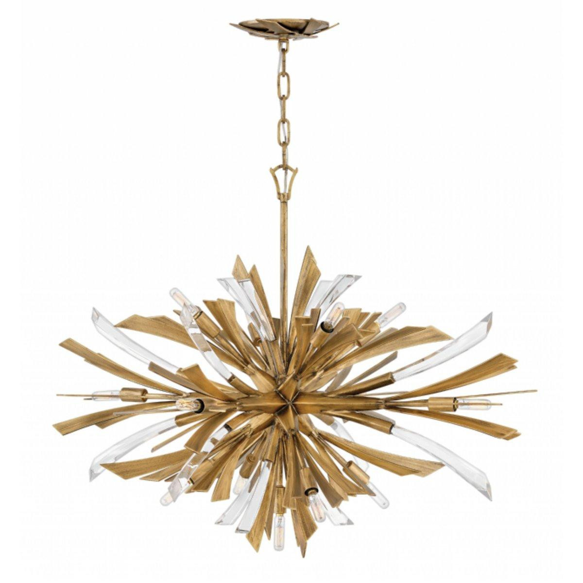 Awe-Striking Sculptural Oval Chandelier | Shades of Light