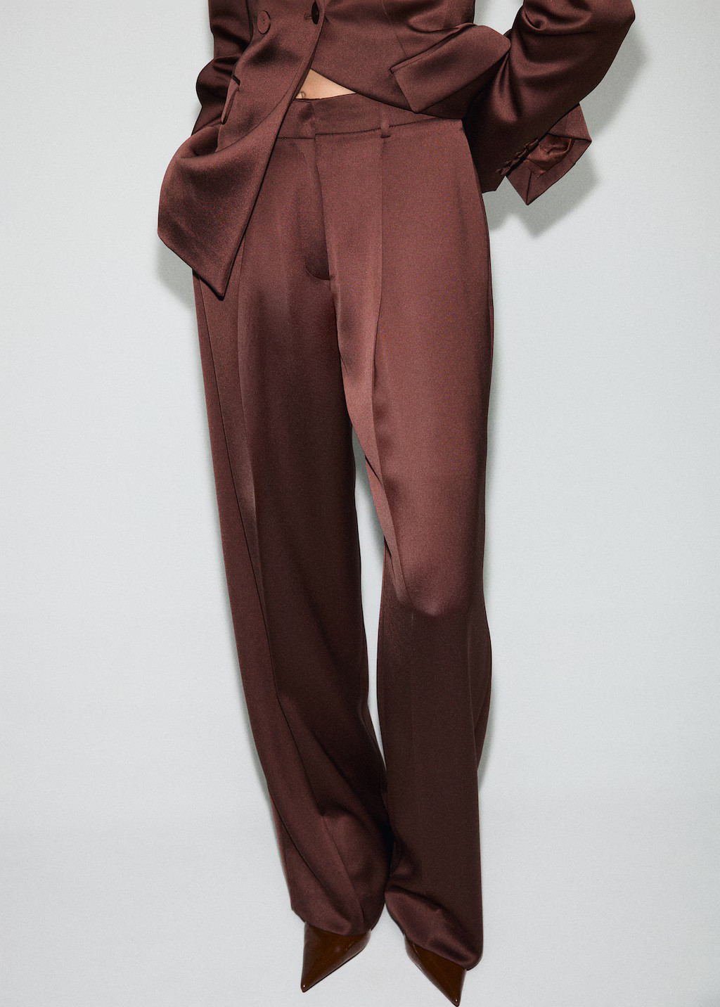Satin suit pants | Mango (US/MX/AU)