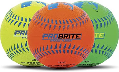Franklin Sports - Pro Brite - Neon Rubber Teeball - MLB - Youth Tball - Baseball + Softball - Ind... | Amazon (US)