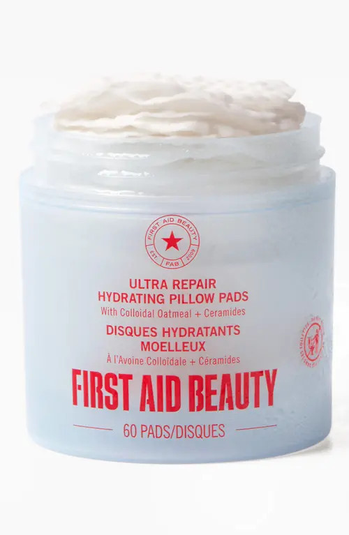 First Aid Beauty Ultra Repair Hydrating Pillow Pads at Nordstrom, Size 60 Count | Nordstrom