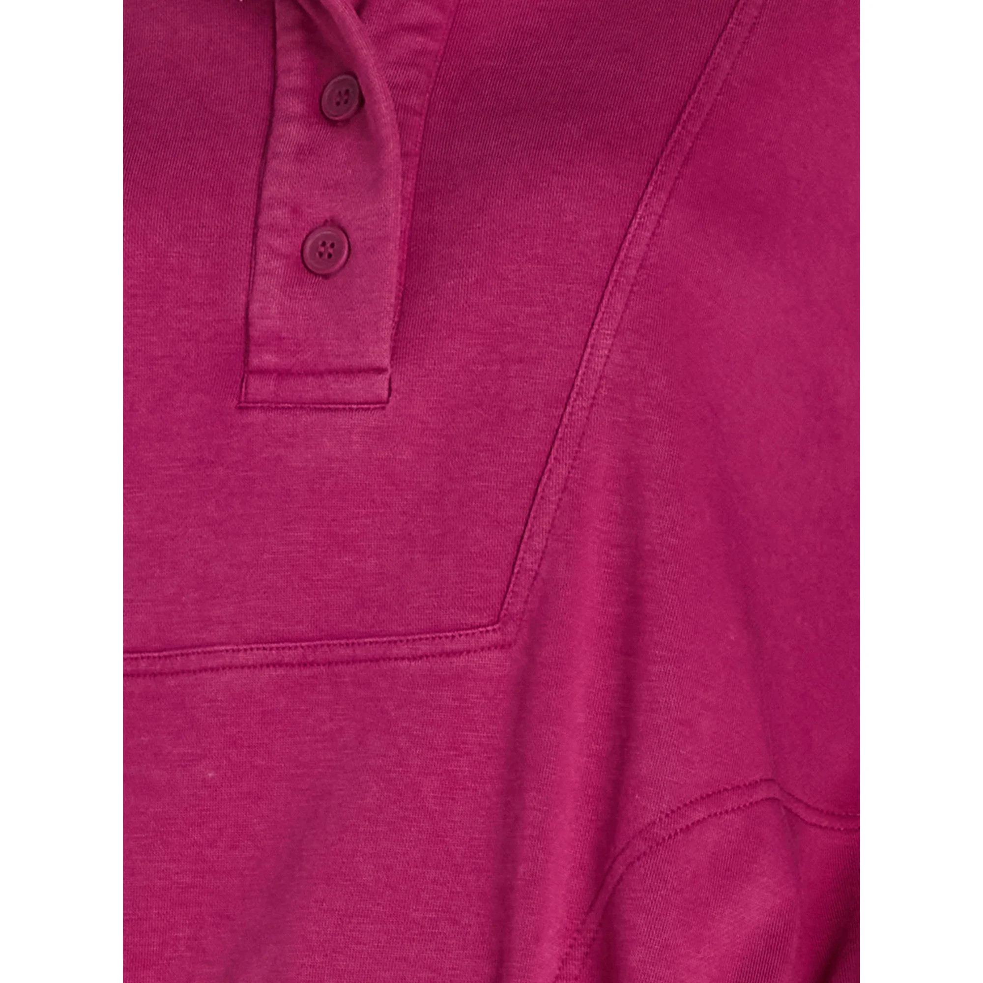Time and Tru Women's Mock Neck Sweatshirt with Button Placket, Sizes XS-XXXL | Walmart (US)