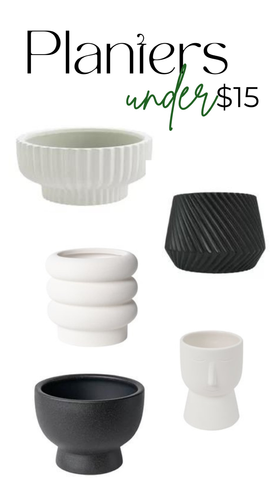 These amazing planters can be found at Walmart and they are budget - friendly!

Do you have a favorite?

#LTKFind #LTKhome #LTKunder100