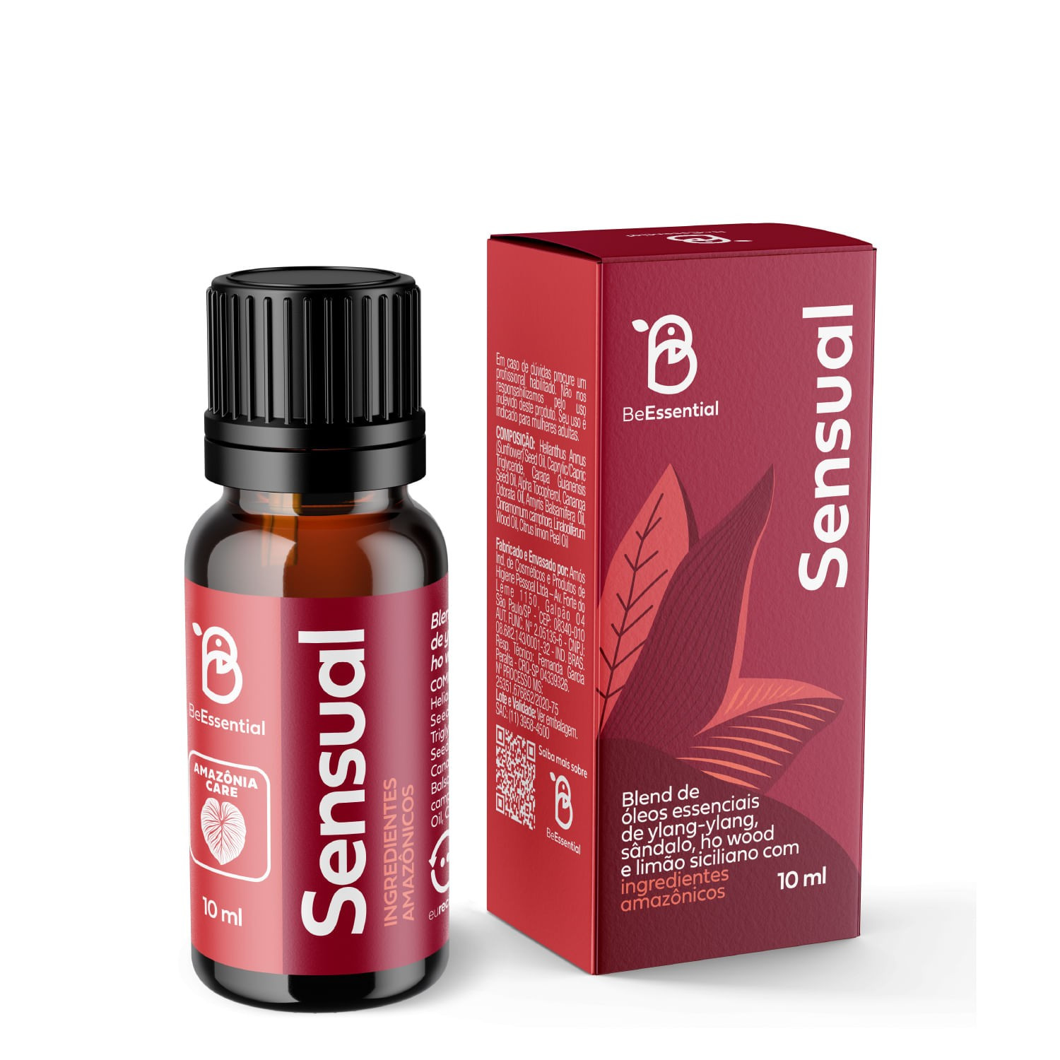 Blend de óleos essenciais BeEssential 10mL - Sensual - BeBrasil – Brasileira de Corpo e Alma | BeBrasil (BR)