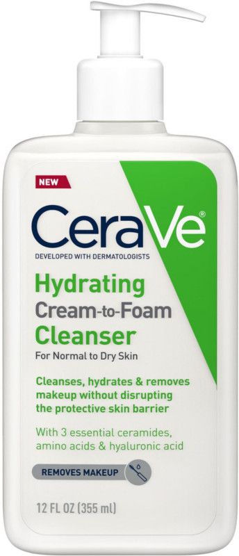 CeraVe Hydrating Cream-to-Foam Cleanser | Ulta Beauty | Ulta