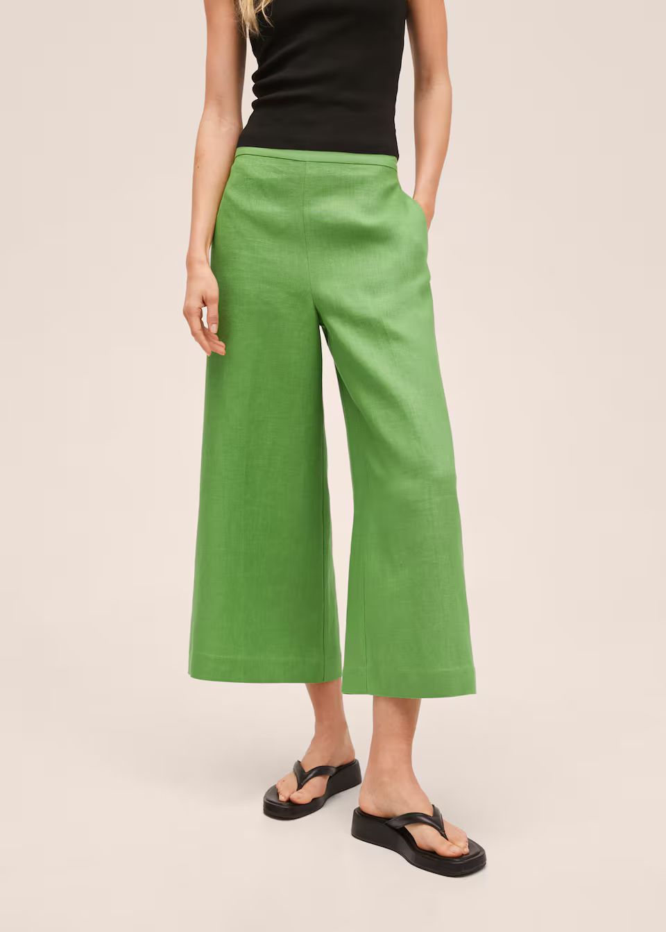 Culottes aus Leinen | MANGO (DE)