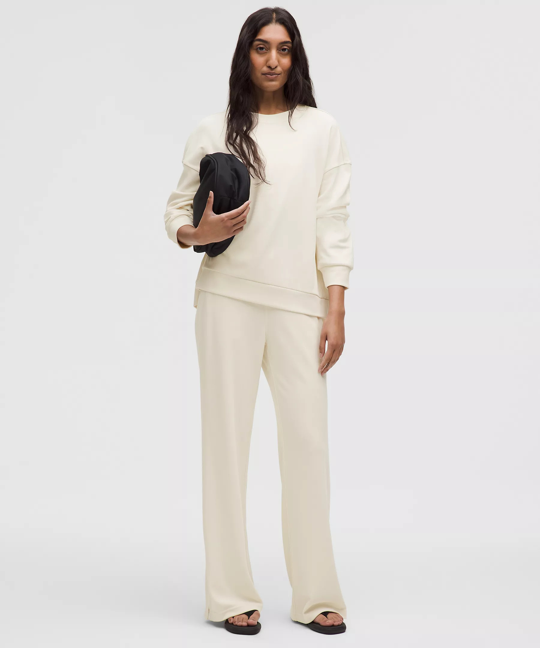 Softstreme High-Rise Wide-Leg Pique Pant | Lululemon (US)