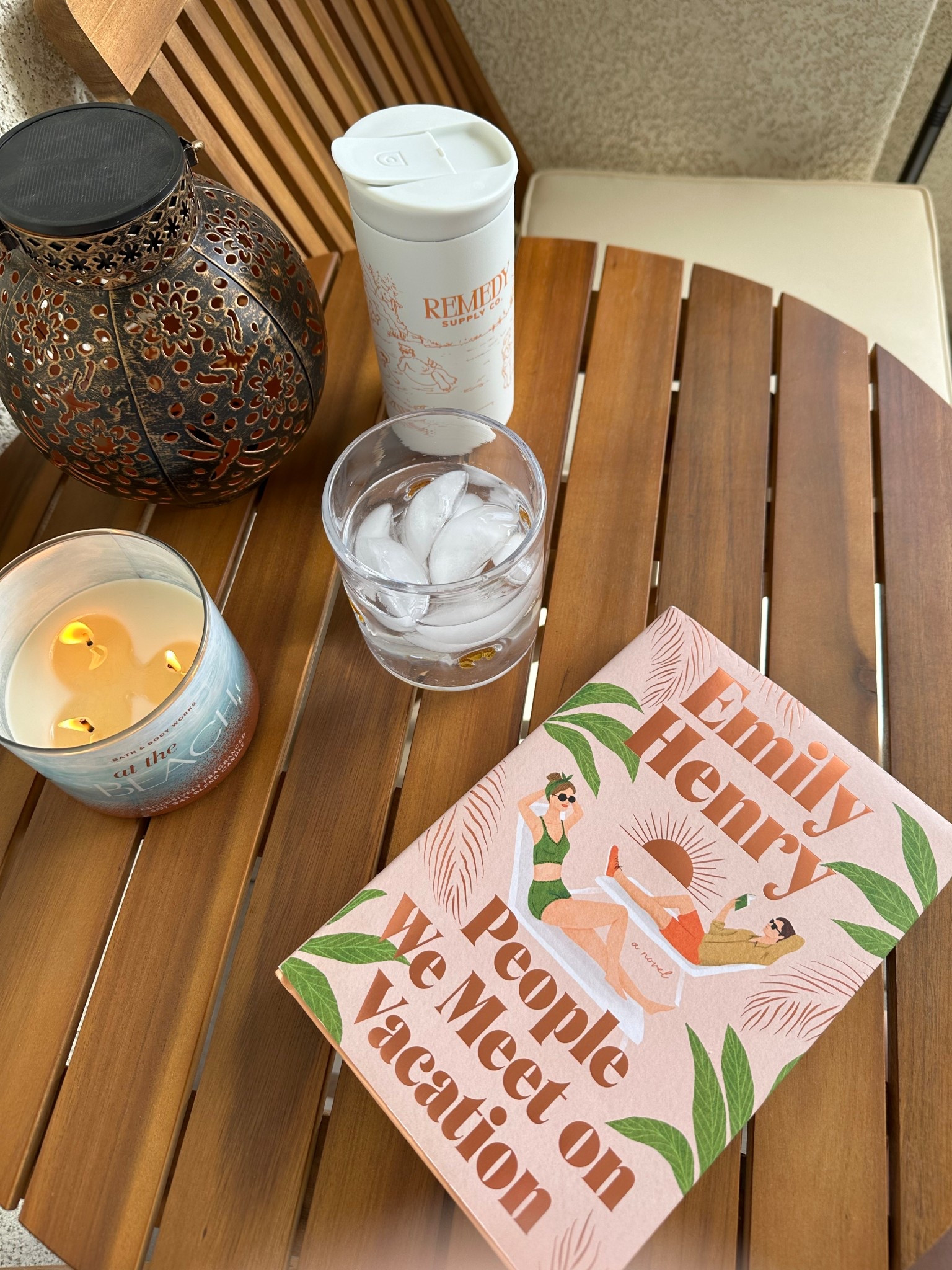 Enjoying our patio on this lovely Sunday morning with a good book, coffee, a cute croissant glass & my favorite candle! 📖☕️🥐🕯️ 

#LTKdayinmylife #LTKmorningroutine #LTKHome