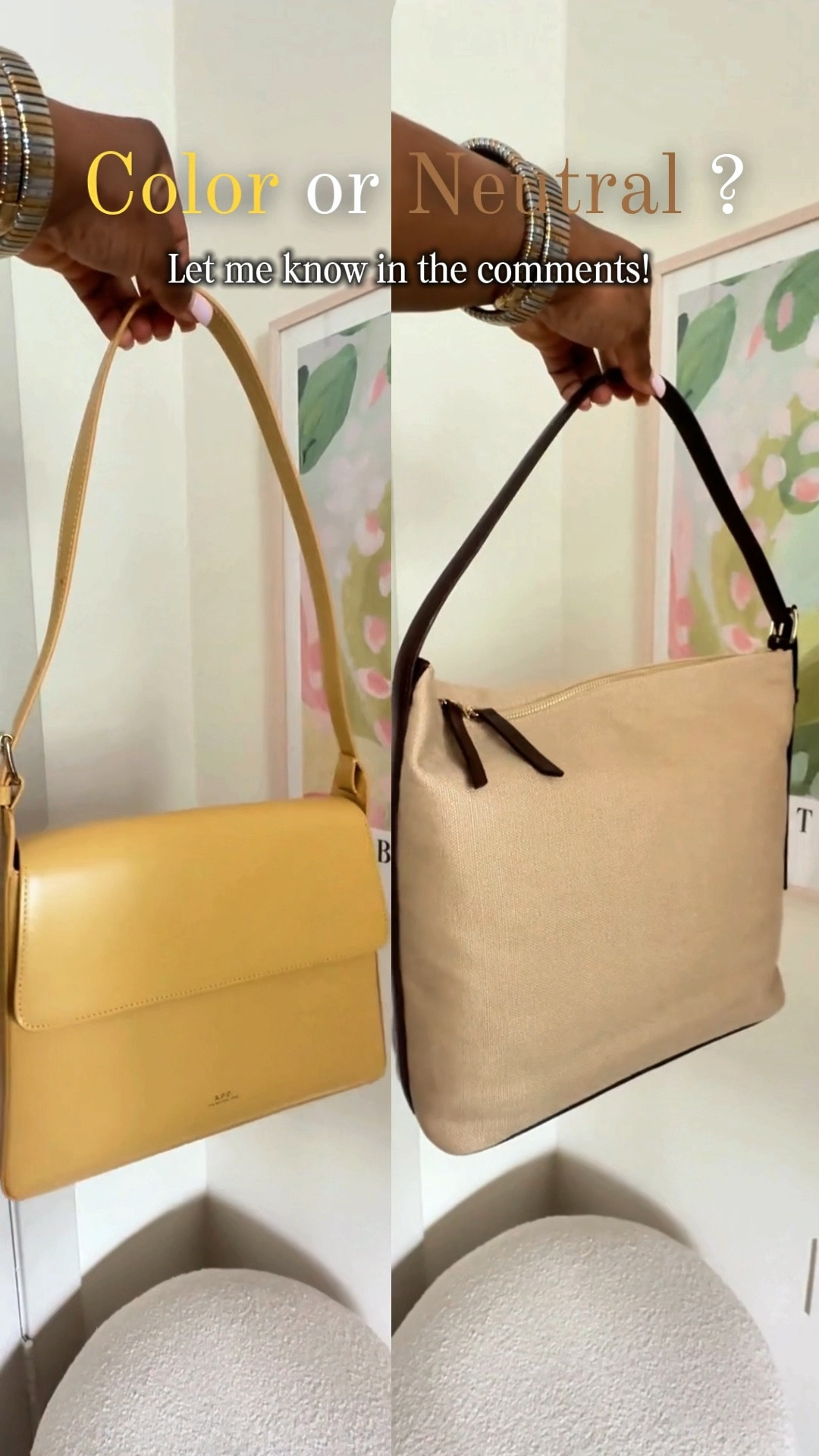 Yellow or Beige? These are great Spring Minimal Handbags that are chic!

#LTKWorkwear