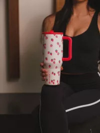 HYDROJUG 40 oz. Traveler Tumbler with Premium Finish - Berry Cute | DICK'S Sporting Goods