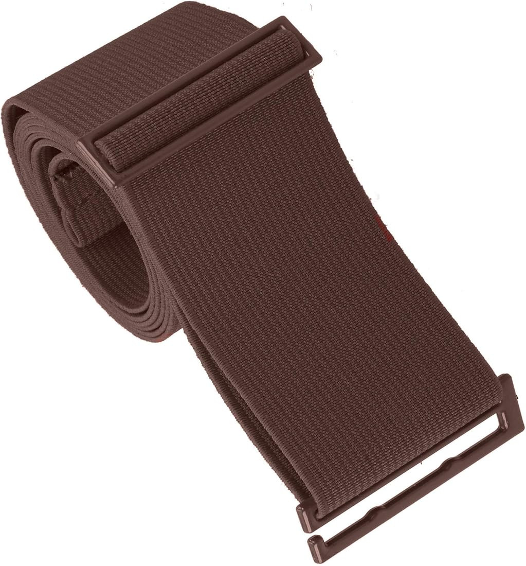 Gelante Lady Invisible Belt - Web Canvas Elastic Adjustable Skinny No Show Belt | Amazon (US)