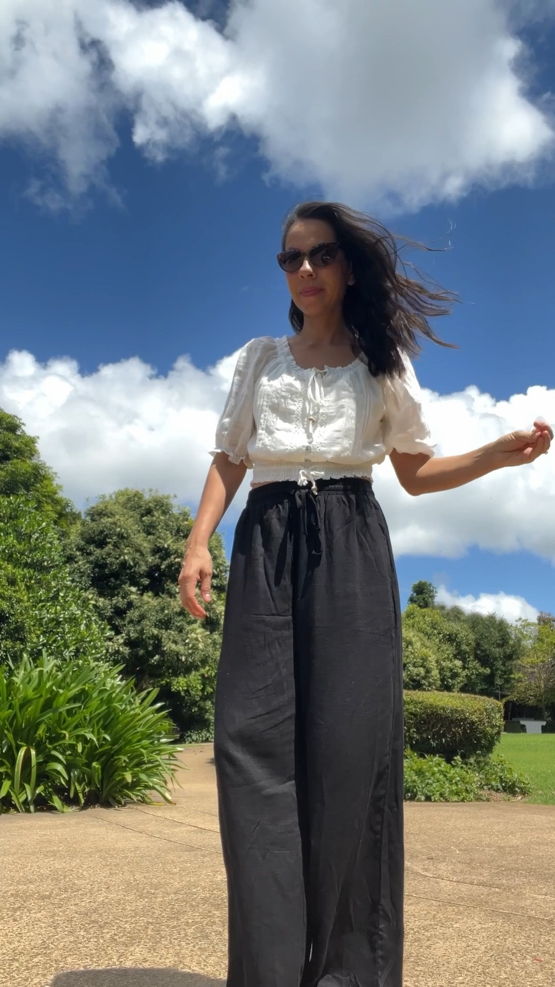 Casual chic 🤍 wearing Salty Crush top and pants 

#LTKOver40 #LTKFindsUnder100 #LTKStyleTip