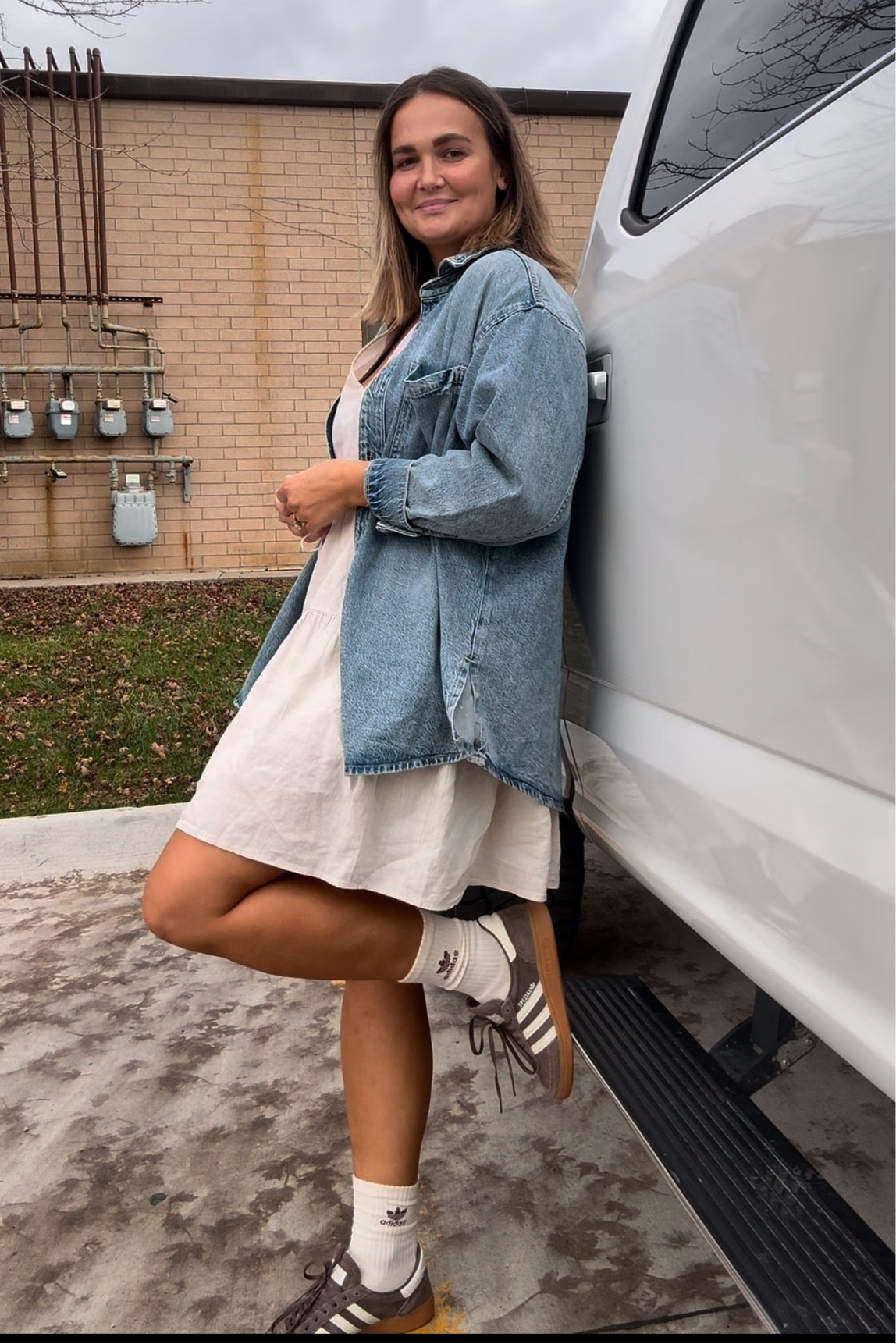 Short dress with sneakers | adidas Spezial | adidas brown spezial | denim with dress | adidas sneakers #LTKGiftGuide

#LTKShoeCrush #LTKStyleTip