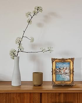 8×10 Vintage Picture Frame, Ornate Bronze Photo Frames with Mat Antique Gold Picture Frames with... | Amazon (US)