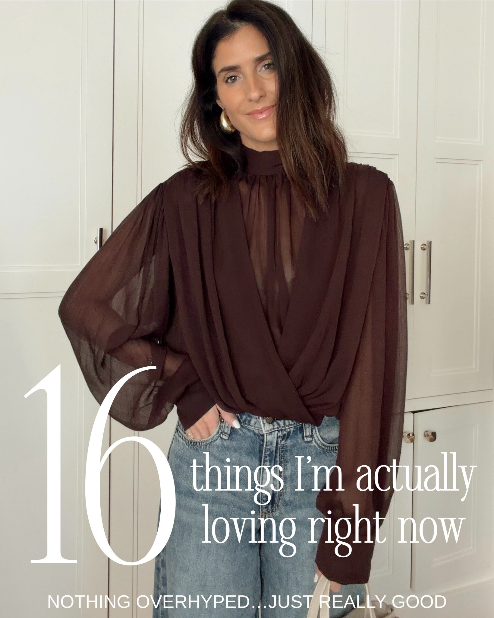 16 things I’m actually loving right now … nothing overhyped just really good 🙌🏼 #stylinbyaylin #aylin #whatIlove 

 #LTKootd #LTKSeasonal #LTKOver40