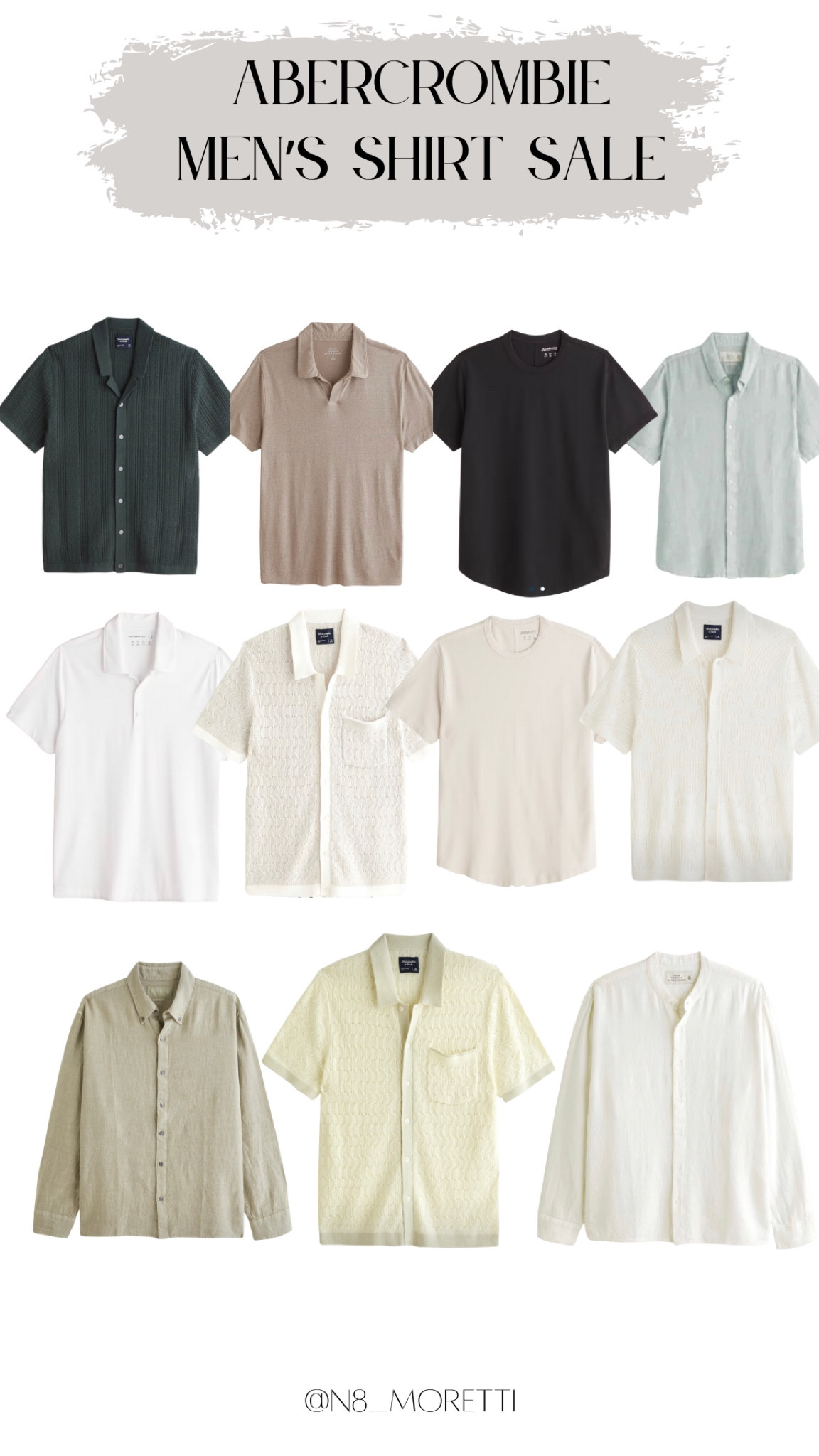 Men’s shirt sale at Abercrombie 

#fashion #style #menswear #ootd #streetstyle #menstyle #fashionblogger #mensstyle #streetwear #men #instagood #model #instafashion #lifestyle #love #outfitoftheday #menwithstyle #photography #dapper #outfit #photooftheday #picoftheday #streetfashion #gentleman #luxury #fashionista #menshair #mensclothing #menwithclass #fashionstyle

 

#LTKGiftGuide #LTKmens #LTKFind