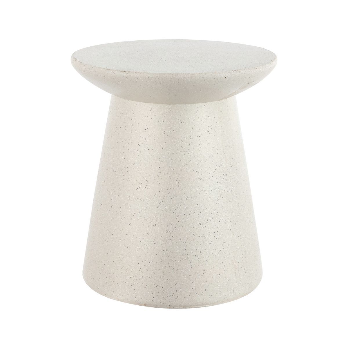 Hollie 18" Minimalist Modern Drum Accent Table Pedestal - JONATHAN Y | Target