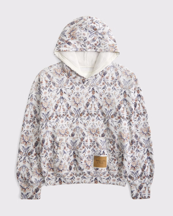 Sunday Notch-Neck Hoodie | Abercrombie & Fitch (US)