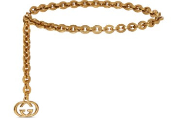 Gucci Chain belt with Interlocking G charm | Gucci (US)
