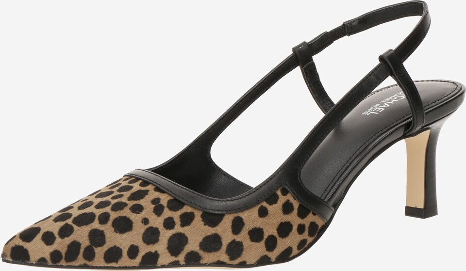 MICHAEL Michael Kors Slingpumps 'ALORA' in Cappuccino | ABOUT YOU | ABOUT YOU NL