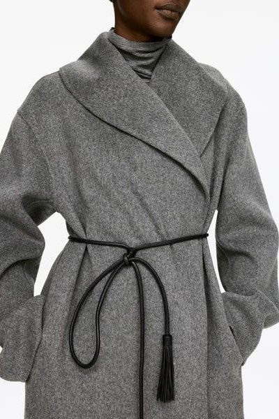 Leather Tassel Belt – Black – Women – ARKET GB | Arket UK