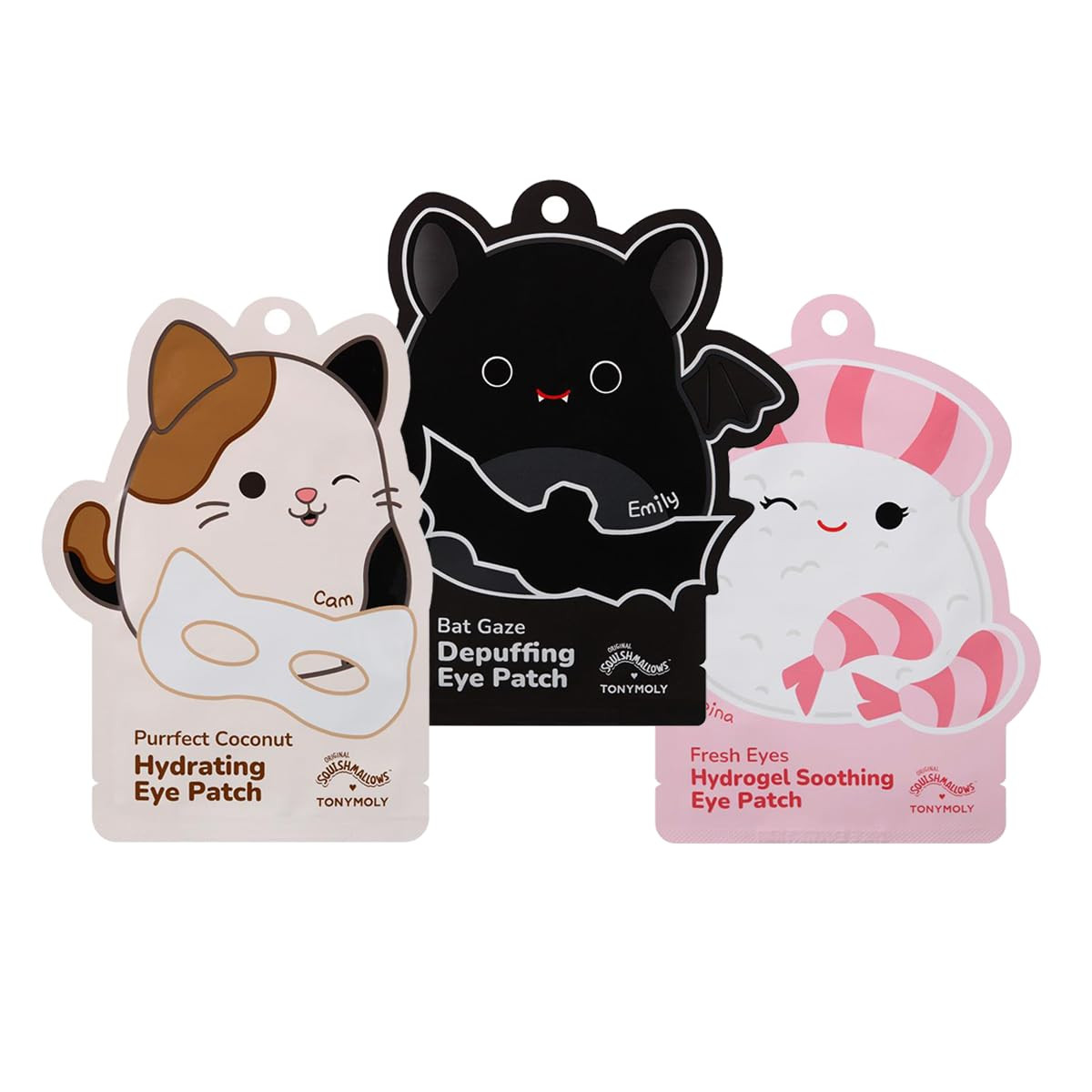 TONYMOLY x Squishmallows Hydrating Eye Patch Set (Assorted) | Amazon (US)